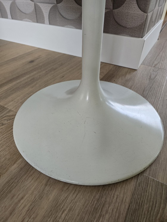 Image 1 of chaise de coiffeuse vintage années 70, style futuriste