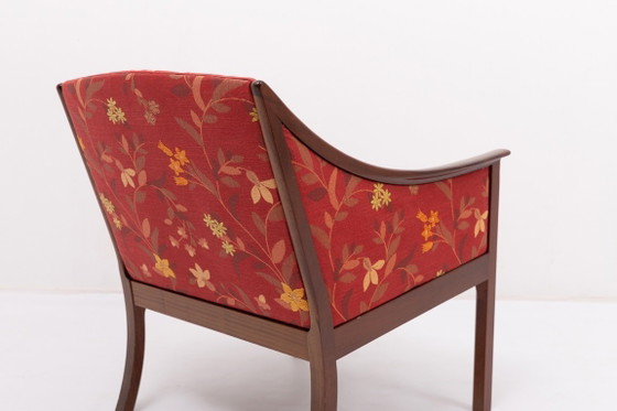 Image 1 of Paire de fauteuils élégants d'Ole Wanscher pour P. Jeppensen, Danemark des années 1960