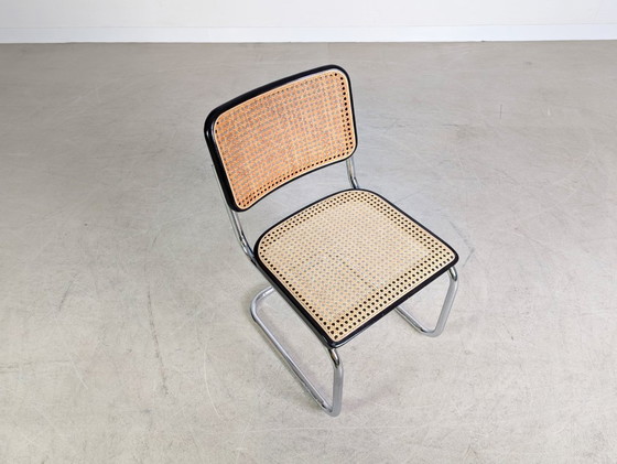 Image 1 of Silla cantilever Thonet original S32 Marcel Breuer caña vienesa