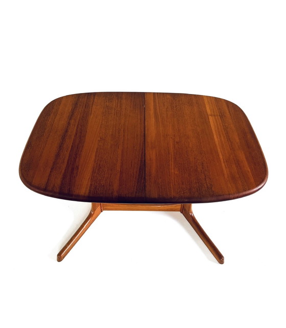 Image 1 of Table de salle à manger extensible en teck, Dyrlund '70s