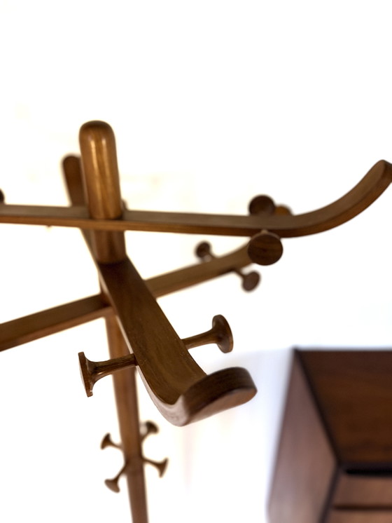 Image 1 of Vintage teak coat rack, Aksel Kjersgaard '70