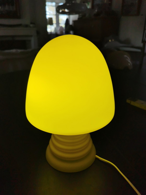 Image 1 of Murano mushroom lamp Danish design