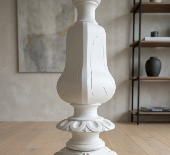 Image 1 of Louis Philippe walnut coffee table, 19th century, white lacquer