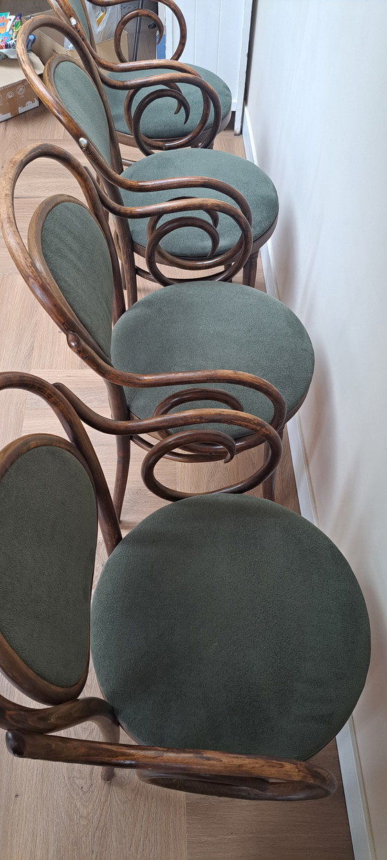 Image 1 of 4x vintage Bistro chair (Thonet style)