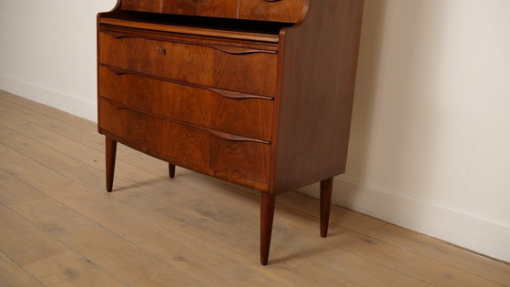 Image 1 of Vintage secretaire | Deens | Walnoot