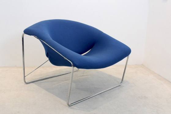 Cubic Chair von Olivier Mourgue für Airborne International, Verstellbarer relaxsessel, Blau, Space Age (Foto 5 von 13)