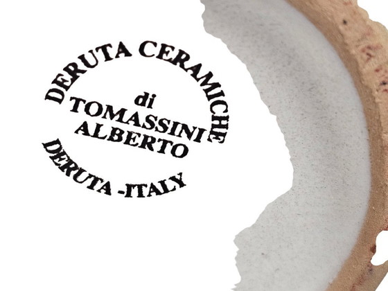 Image 1 of Deruta - design Alberto di Tomassini - hand-painted - Italy - 70's