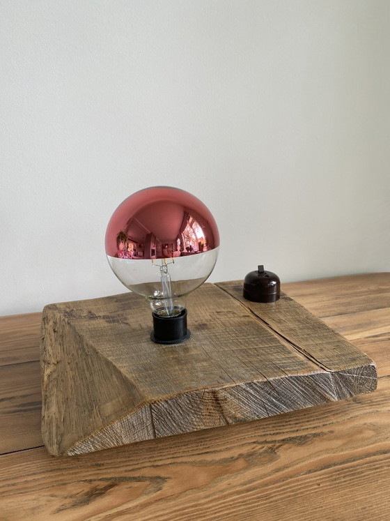 Image 1 of Table lamp, block lamp