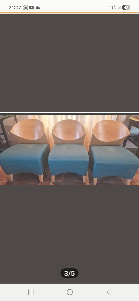 Image 1 of 3 Fora Form model "RAV" vintage Scandinavische design fauteuils