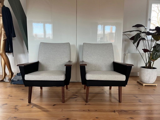 2x fauteuil vintage