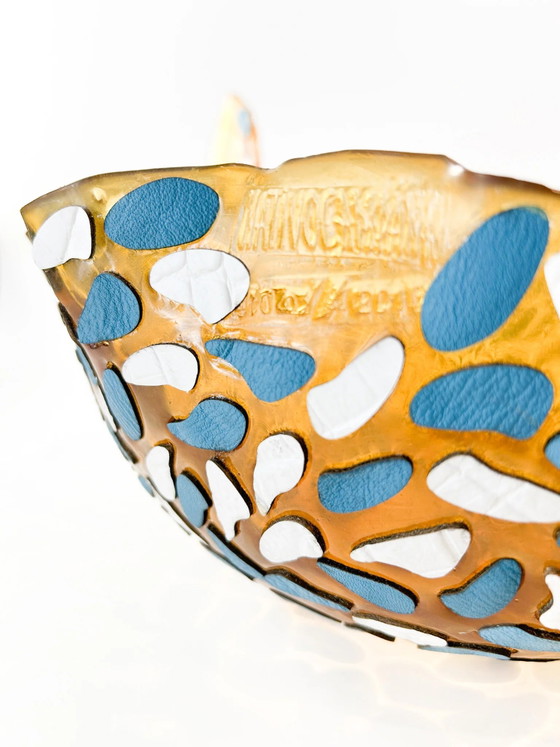 Cesto Frutta NativoCampana in Resina e Cuoio per Corsi di Design 2015 – Oggetti decorativi, Pelle (photo 6 of 8)