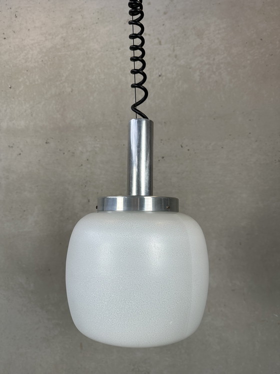 Image 1 of Lampada a sospensione vintage in vetro - nota anche come (DDR)