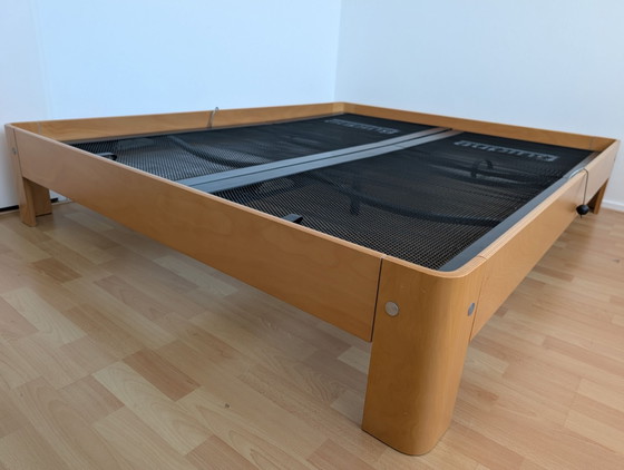 Auping Auronde 180 x 200 | Regolabile manualmente, Letti, Metallo, Legno, Nero (foto 5 di 8)