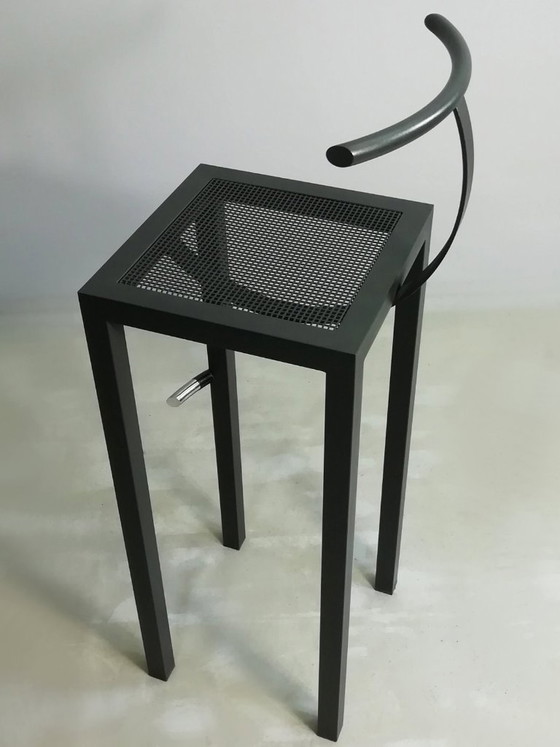 Image 1 of PHILIPPE STARCK Stoel Barkruk SARAPIS Postmodern DRIADE Aleph Italië