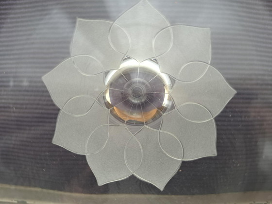 Image 1 of 19x Vintage Lotus Flower Crystal Glass Rosenthal