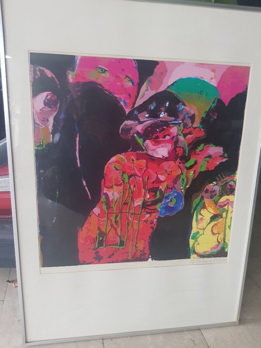 serigrafía Kees van Bohemen