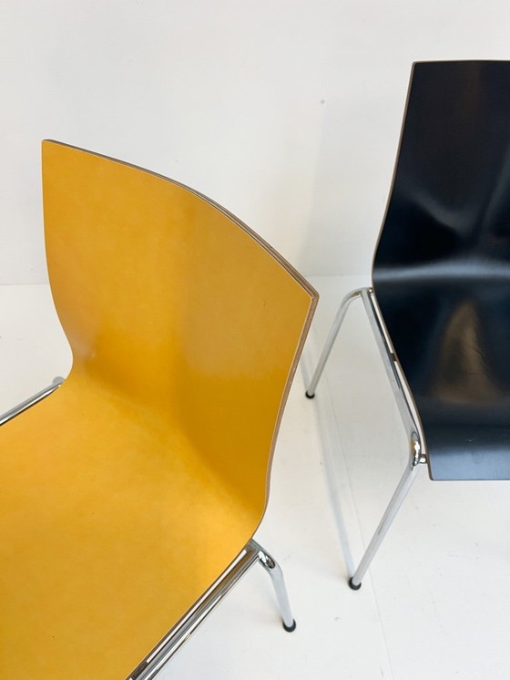 Image 1 of Set van twee Chairik stoelen van Erik Magnussen, 1990's