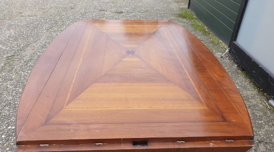 Image 1 of Exclusive Italian dining table with intarsia inlay
