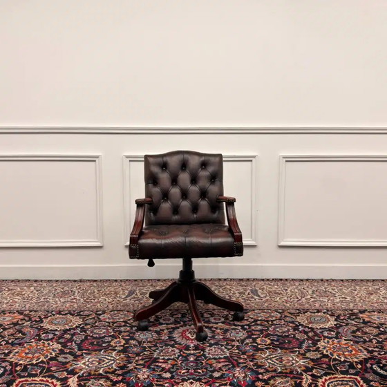 Chaise de bureau anglaise classique - Grand choix !, Chaises de bureau (photo 2 sur 7)