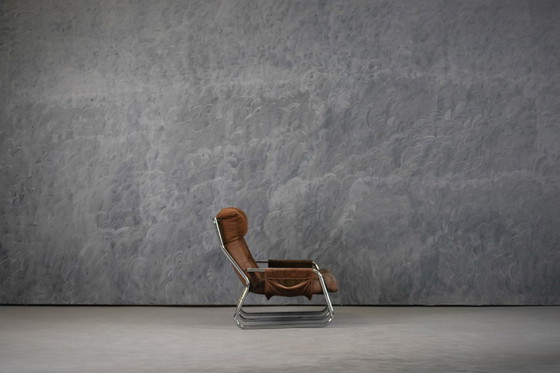 Image 1 of Fauteuil en sofa set uit het midden van de 20e eeuw, ontworpen door Gillis Lundgren, Ikea Zweden, jaren 70.