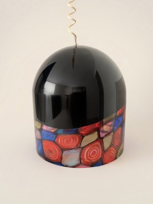 iconische "Tinta" hanglamp, Renato Toso & Noti Massari 1971