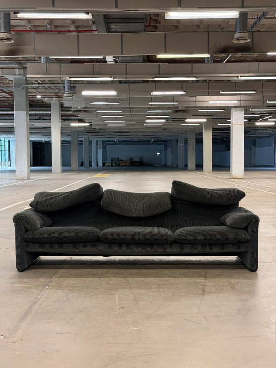 Image 1 of Cassina 3-seater Maralunga Sofa | Vintage