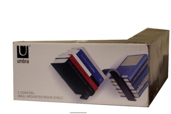 Image 1 of Set of 2 – Umbra – Blind bookshelf – L-Shape – Invisible shelf
