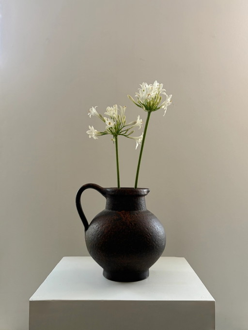 Grande vaso in ceramica vintage stile caraffa