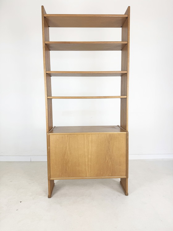Image 1 of Scandinavian Oak Bookcase, 1960s
