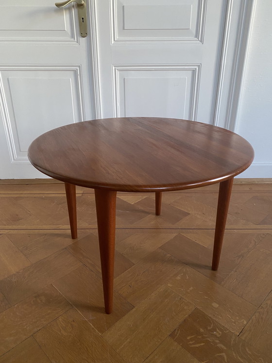 Image 1 of Vintage Wooden Coffee Table Ml131 By Illum Wikkelsoo For Mikael Laursen