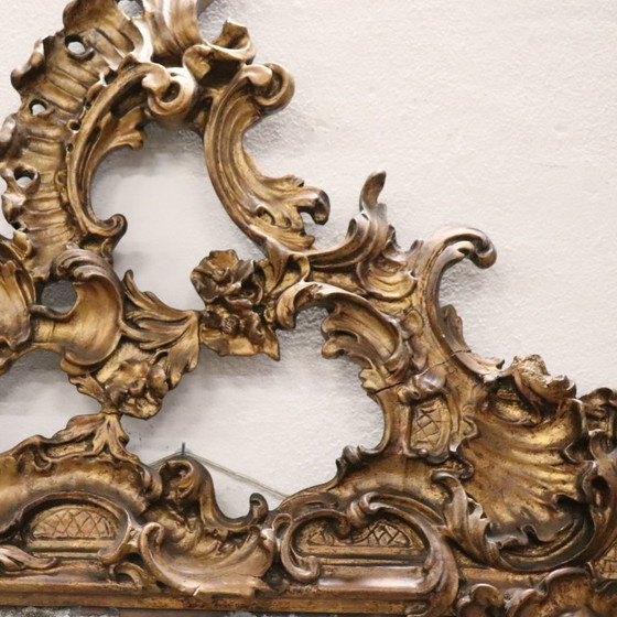 Image 1 of Antique large wall mirror, Italy late 19th century