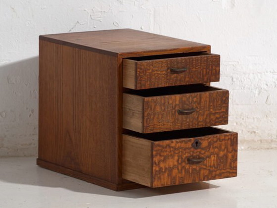 Small antique Japanese chest of drawers - Showa Period (c. ) #70 (photo 17 of 40)