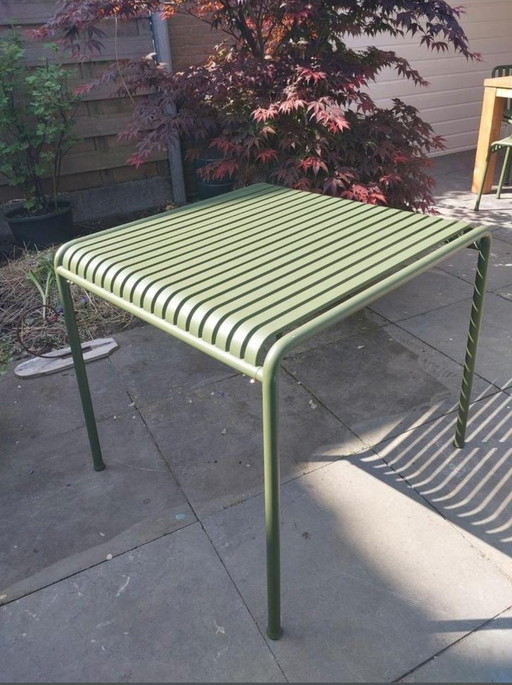 Hay Pallisade Garden Table Olive