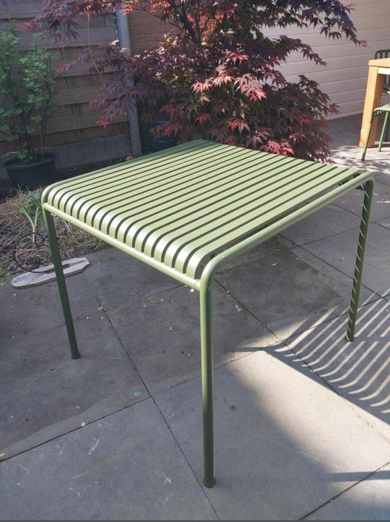 Image 1 of Hay Pallisade Garden Table Olive