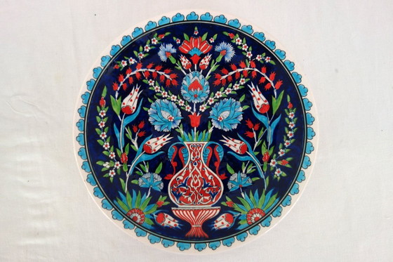 Image 1 of Set di 6 piatti da parete turchi vintage