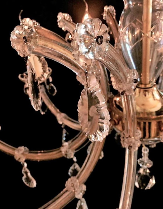 Image 1 of lampadario di cristallo