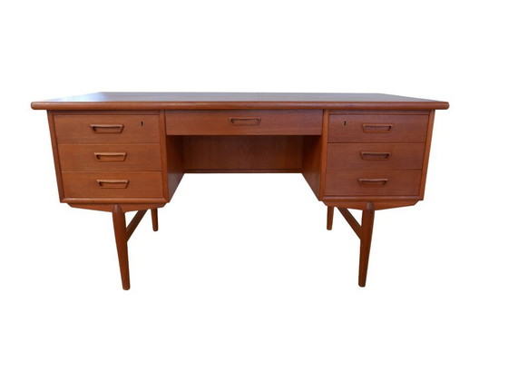 Image 1 of Danish teak desk, 1960s