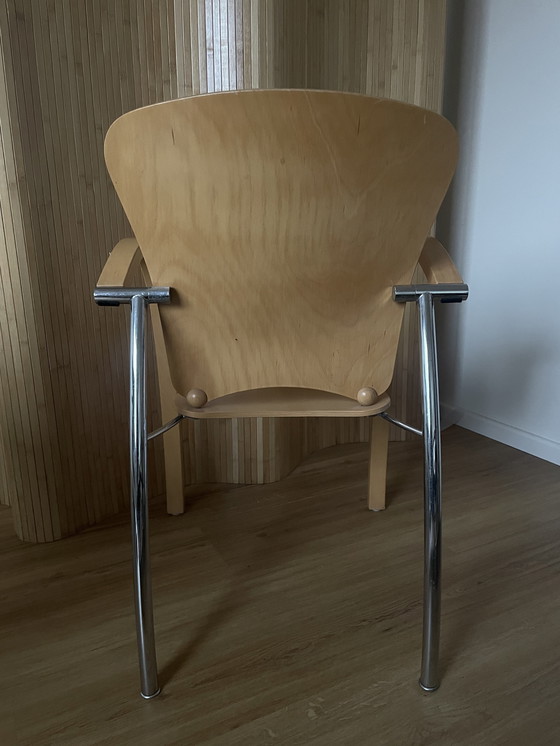 Image 1 of Set di 2 sedie vintage uniche - Design organico con forme scultoree