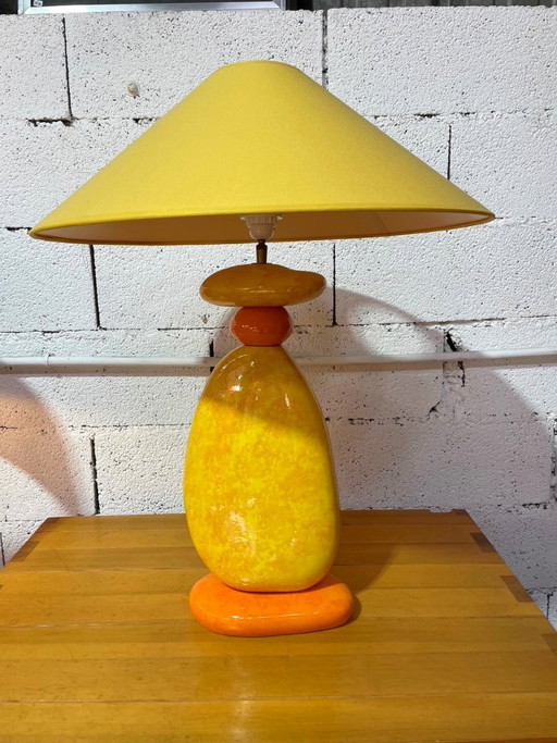 Keramische lamp van François Châtain