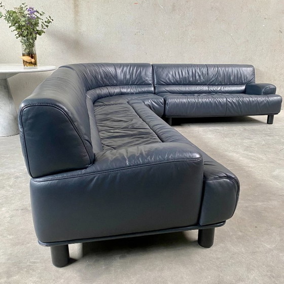 Image 1 of Divano angolare di design in pelle De Sede DS18