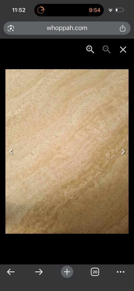 Travertine Italian table