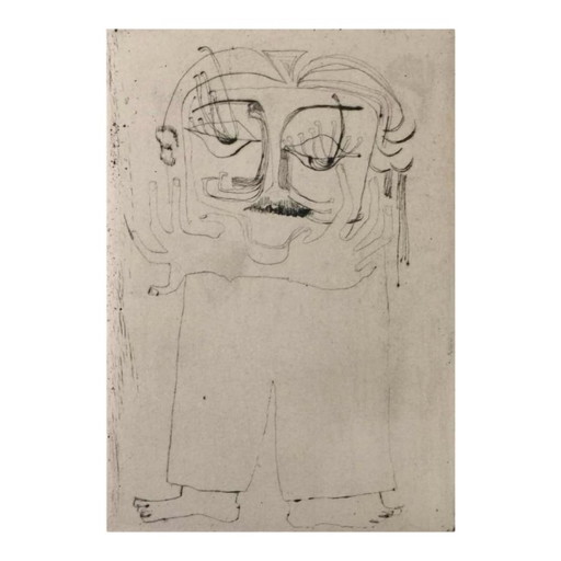 Anne Body, When We Lost Our Head, Gravure sur papier, années 1960
