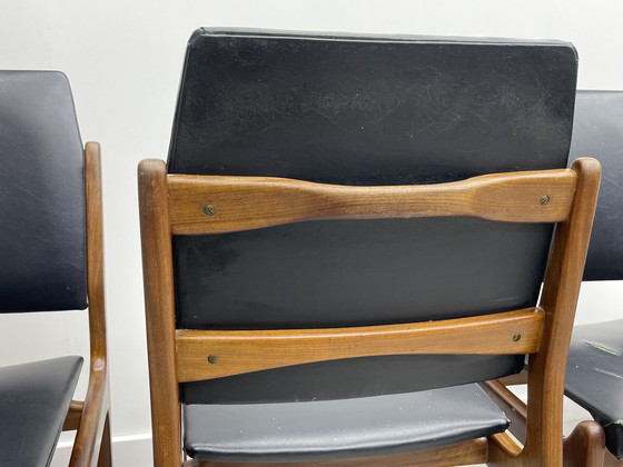 Image 1 of 4 sedie danesi vintage (da restaurare)