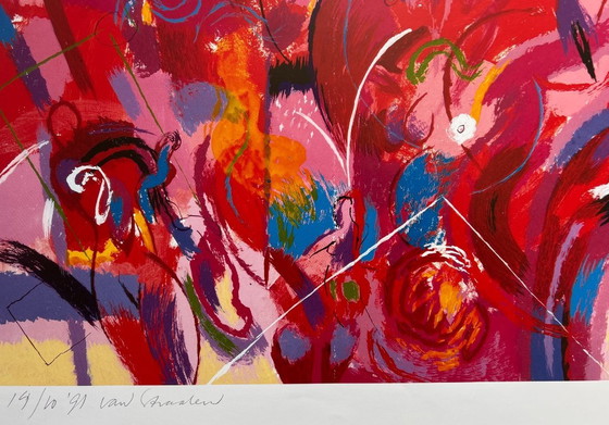 Image 1 of Zeefdruk Frans van Straalen