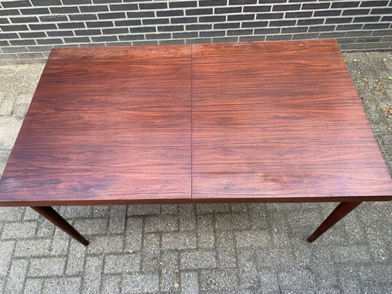 Image 1 of Grande table à manger extensible Louis van Teeffelen pour Webe