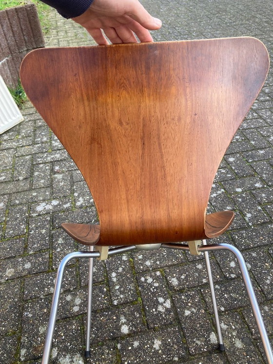 Image 1 of Fritz Hansen - Chaise papillon en palissandre 1964