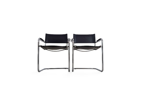 Image 1 of Set van 2 B34 cantileverstoelen Mart Stam Marcel Breuer MG5
