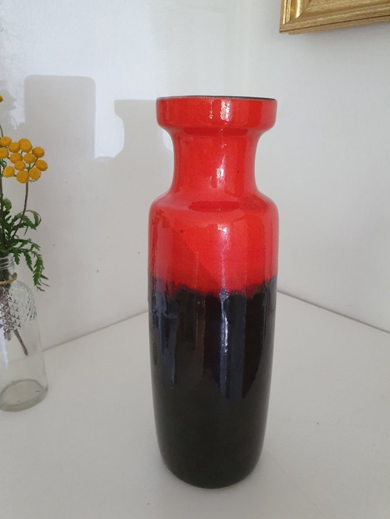 Image 1 of Vaso Schöne Scheurich 200-28 arancio-bruno