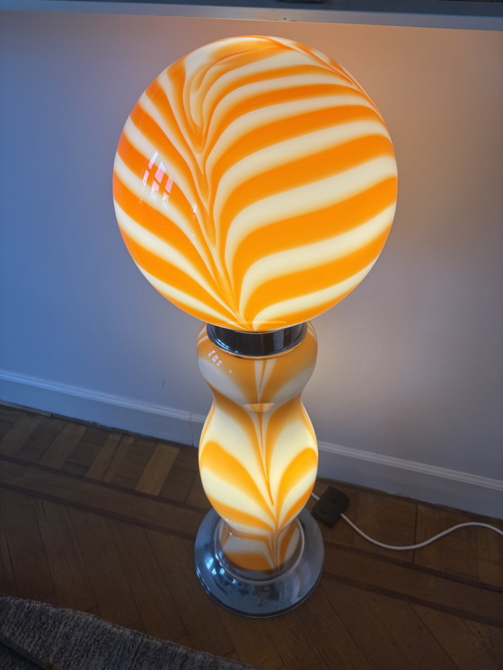 Image 1 of Murano glass lollipop lamp