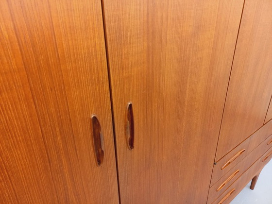 Image 1 of Vintage Scandinavian teak wardrobe from the 1960s
